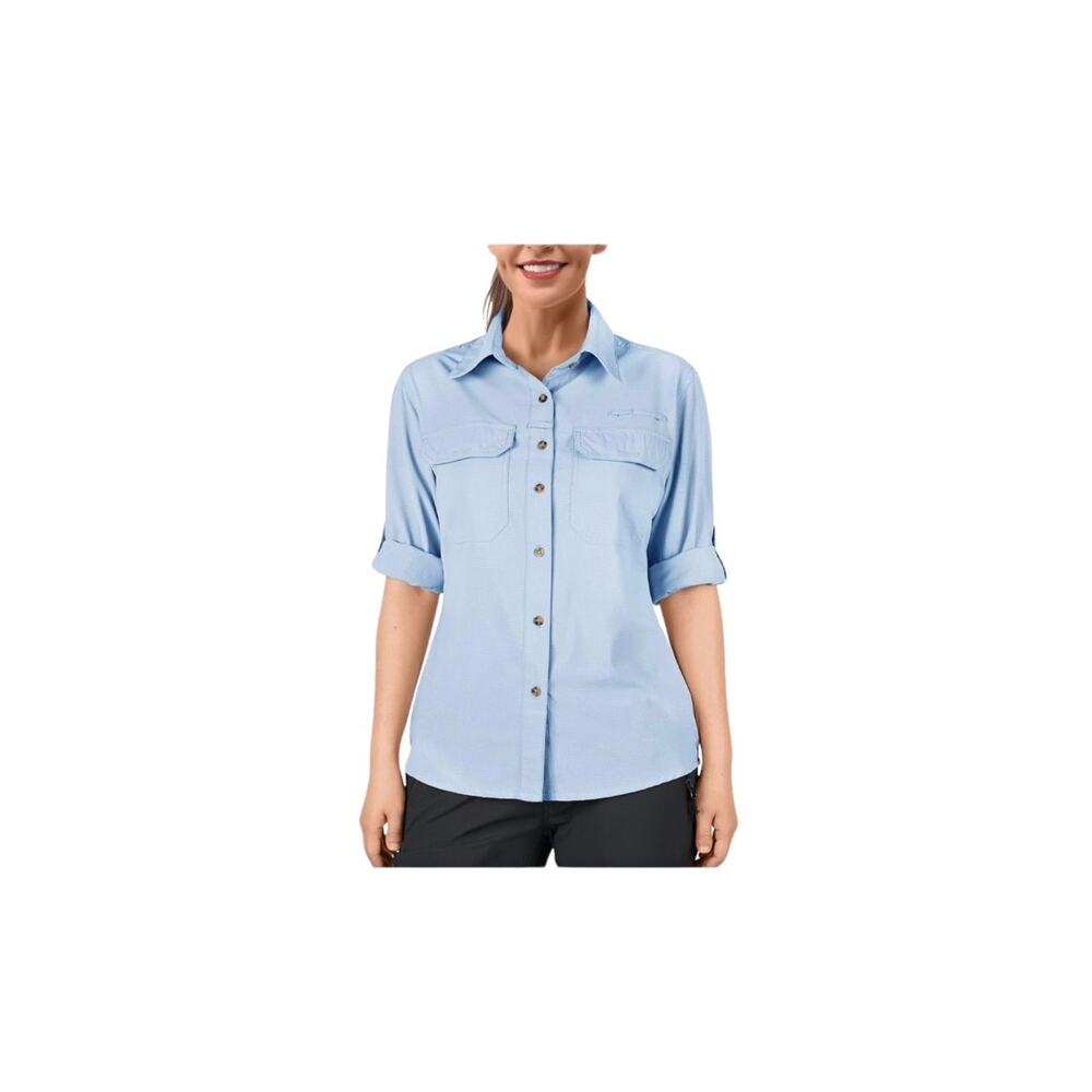 BNWT 33,000ft, Cool Quick Dry Long Sleeve Outdoor Hiking Travel Shirt